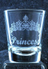 Tiara Personalized Shot Glass customized with Name